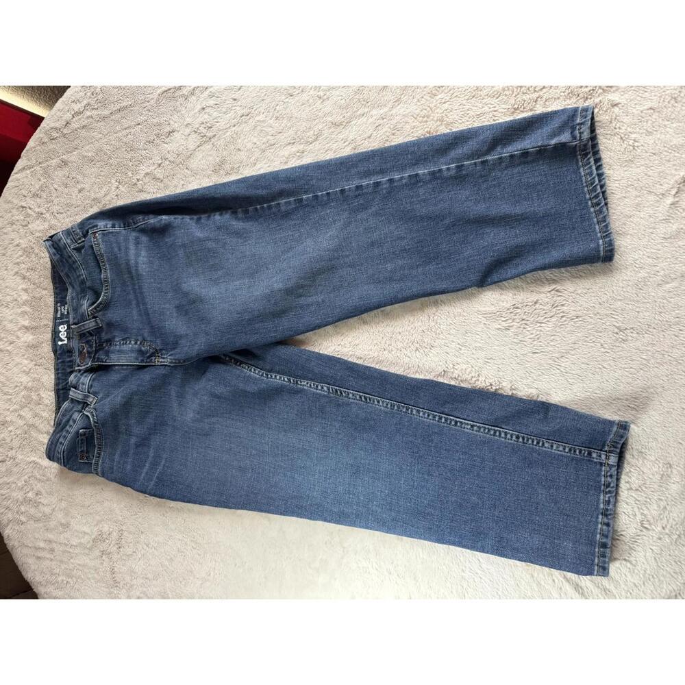 Lee‎ Regular Fit Capri Mid Rise Jeans Size 8 Medium